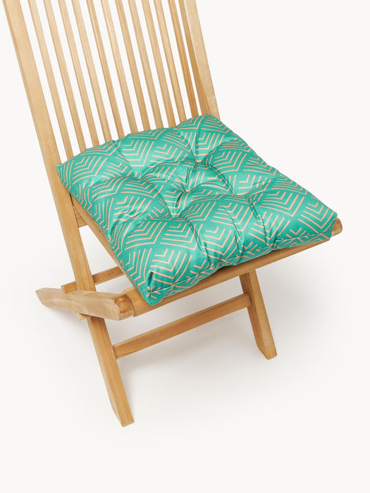 Outdoor Seat Cushion Milano with Graphic Pattern