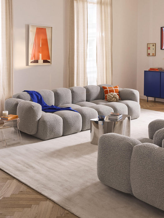 Boucl Modular Sofa Tayla 4-seater