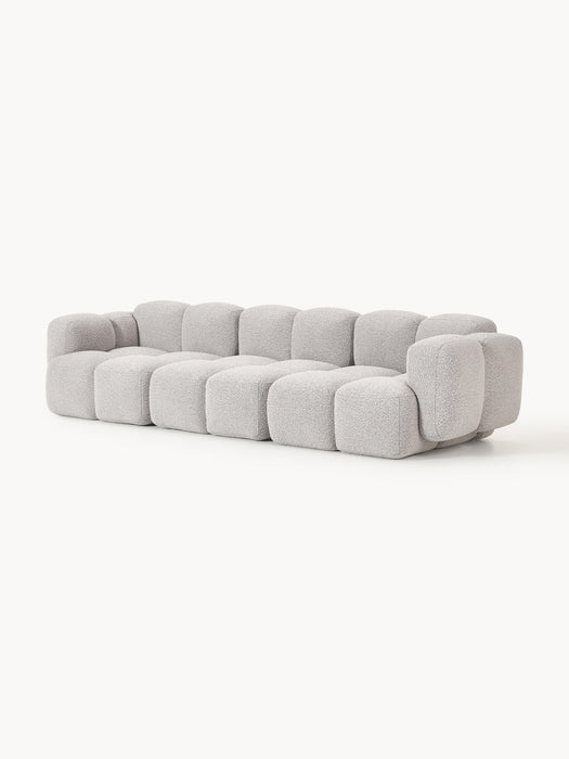 Tayla Bouclé Modular Sofa (4-seater)