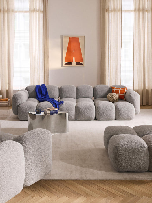 Boucl Modular Sofa Tayla 4-seater