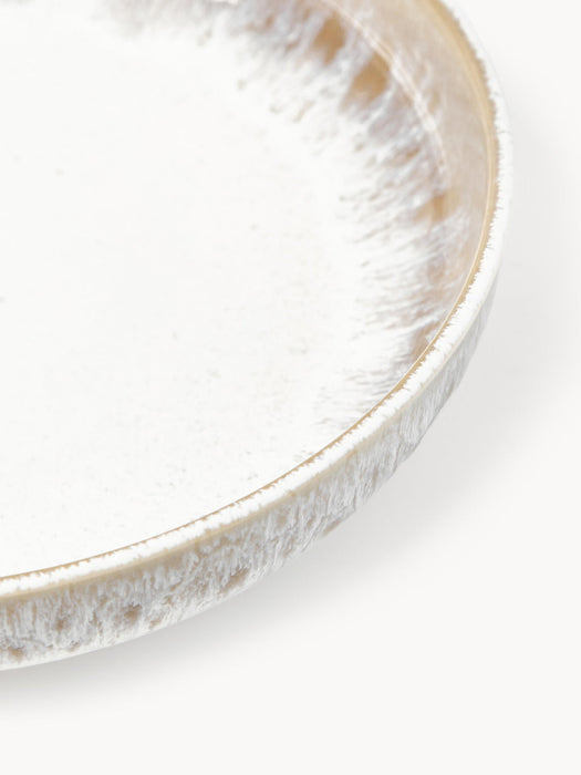 Danza Handmade Tableware Set with Reactive Glaze, 4 People, Set of 12