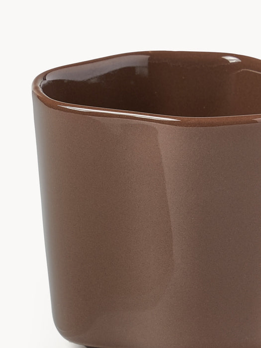 Organic Shaped Porcelain Espresso Cups Joana Set of 4