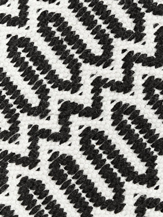 Rune Hand-Woven Indoor & Outdoor Rug with Geometric Pattern