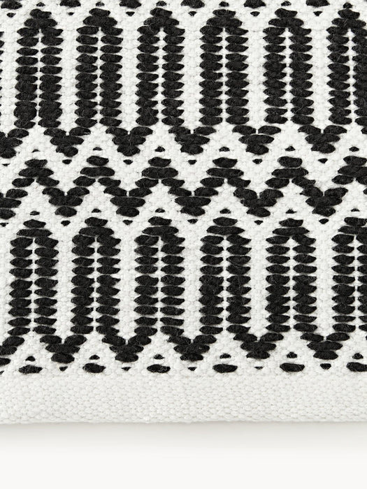 Rune Hand-Woven Indoor & Outdoor Rug with Geometric Pattern