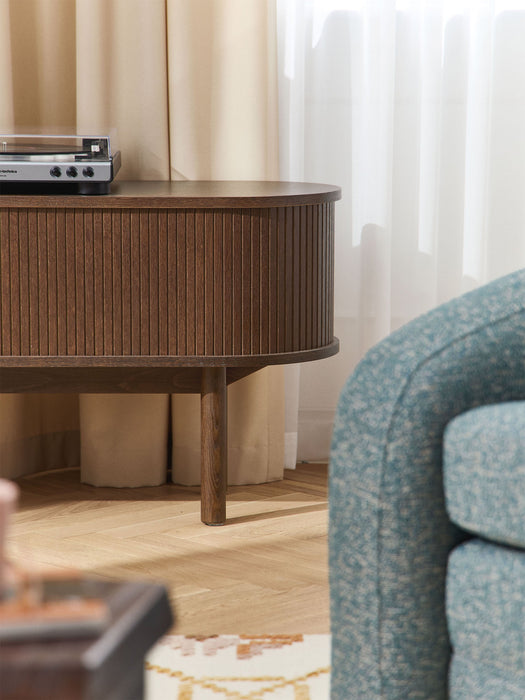 TV Stand Calary with Fluted Front