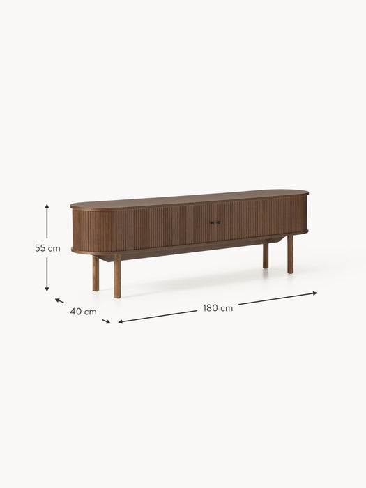 TV Stand Calary with Fluted Front