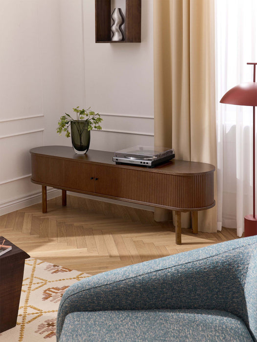 TV Stand Calary with Fluted Front