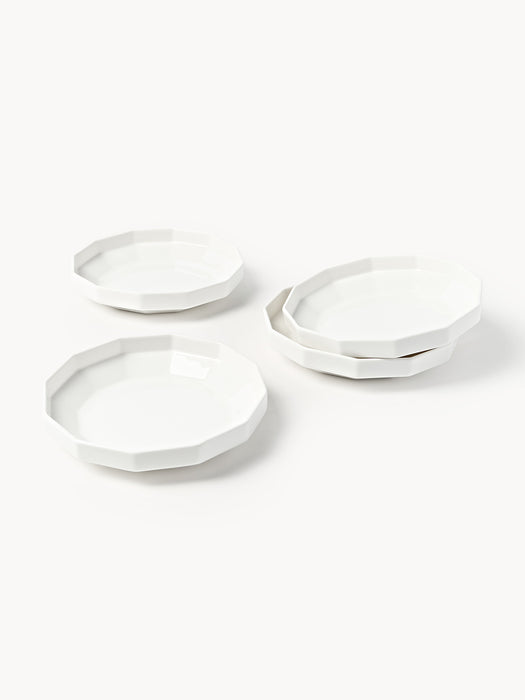 Porcelain Pasta Plates Angoli Set of 4