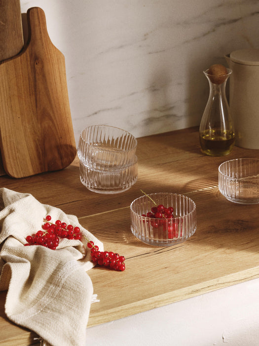 Mouth-Blown Bowls Aleo Set of 4