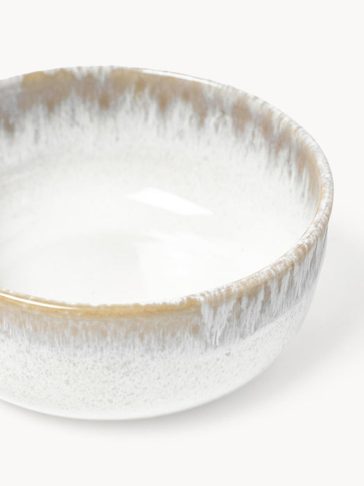 Danza Handmade Bowls with Reactive Glaze, Set of 4