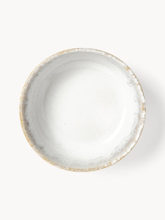 Danza Handmade Bowls with Reactive Glaze, Set of 4