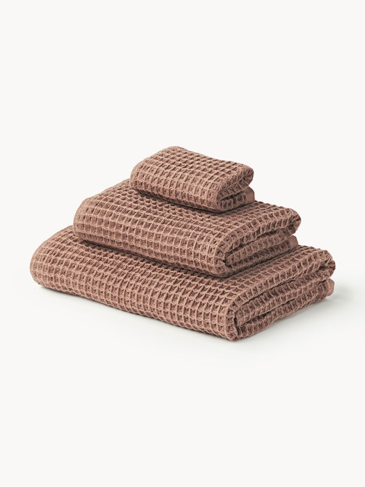 Towel Set Ines with Waffle Structure in various set sizes