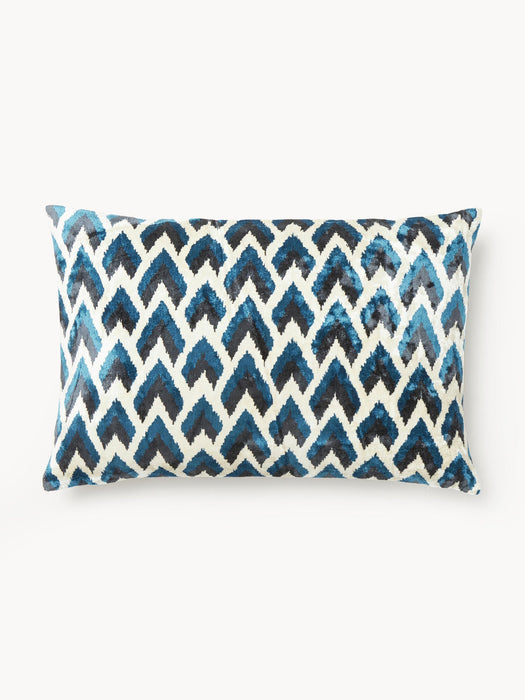 Heron Viscose Cushion Cover with Woven Jacquard Pattern