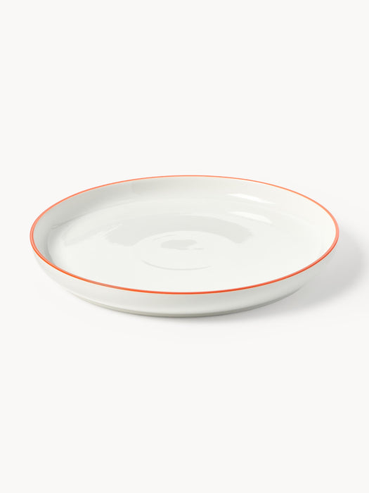 Porcelain Dinner Plates Facile Set of 2