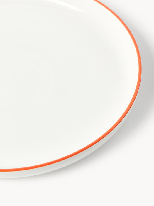Facile Porcelain Dinner Plates, Set of 2