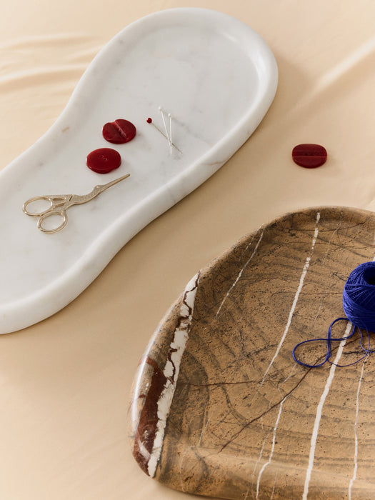 Decorative Marble Tray Meringue