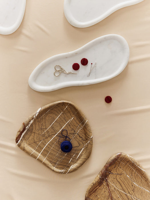 Meringue Decorative Marble Tray