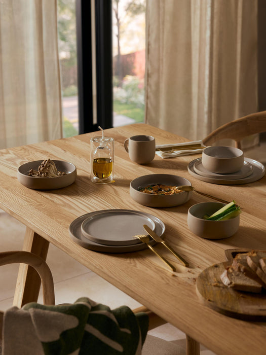 Ginger Tableware Set, 4 People, Set of 12