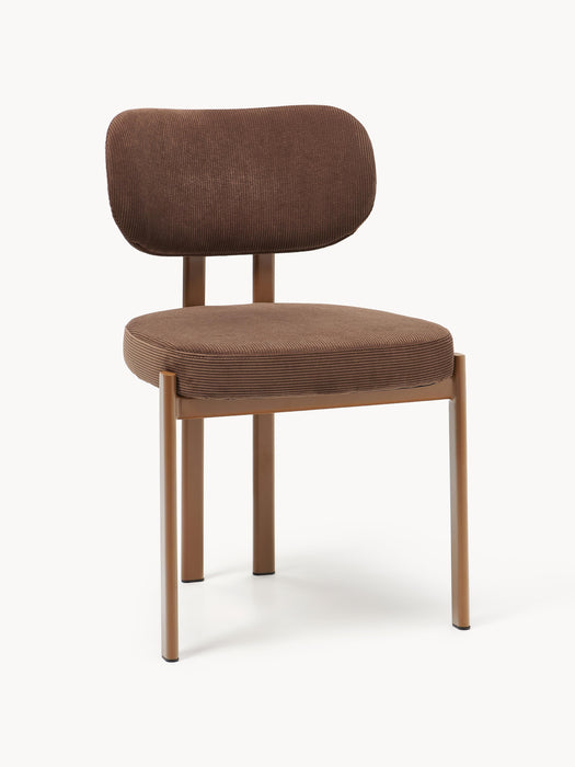 Upholstered Corduroy Dining Chair Adrien