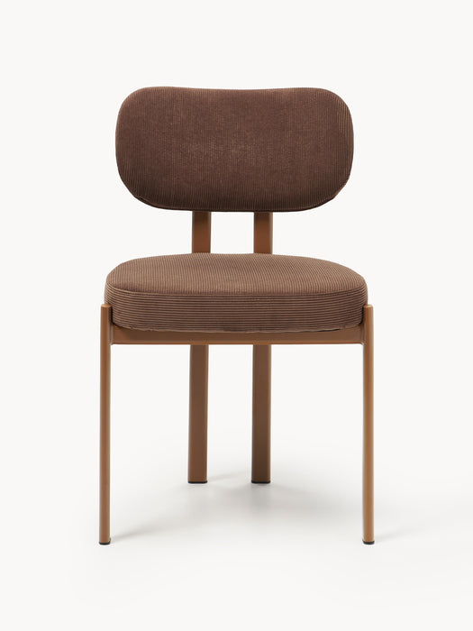 Upholstered Corduroy Dining Chair Adrien
