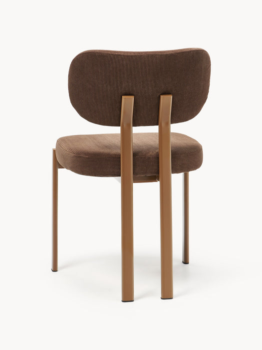 Upholstered Corduroy Dining Chair Adrien