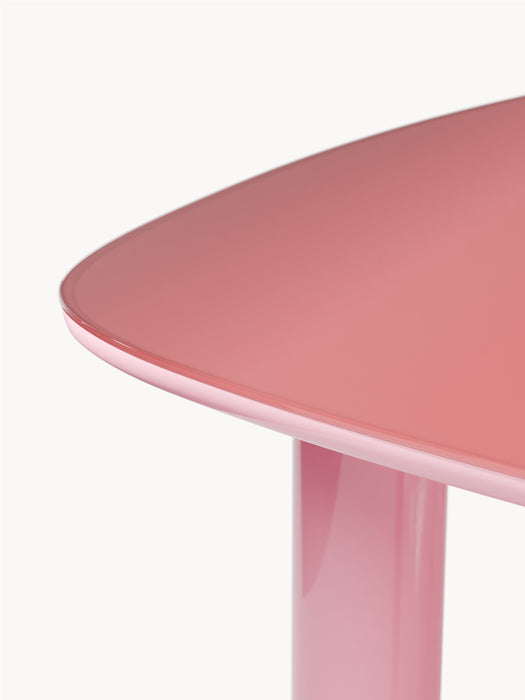 Organic Dining Table Beni with Glass Top 200x110 cm