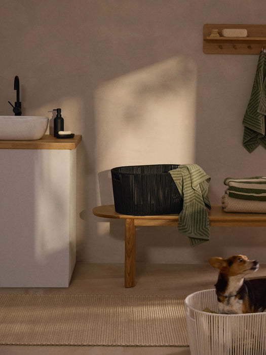 Gabe Handwoven Rope Laundry Basket