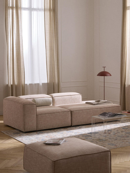Lennon Linen Blend Modular Chaise