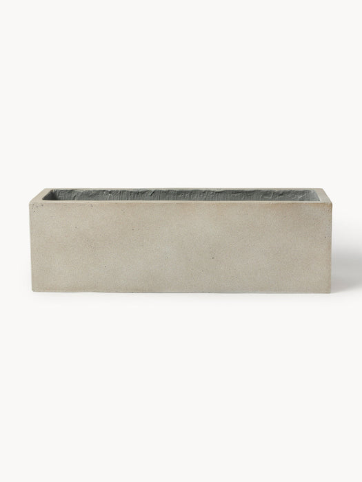 Tuscany Outdoor Concrete Cover Pot, H 19 cm