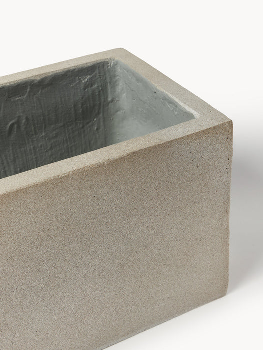 Tuscany Outdoor Concrete Cover Pot, H 19 cm