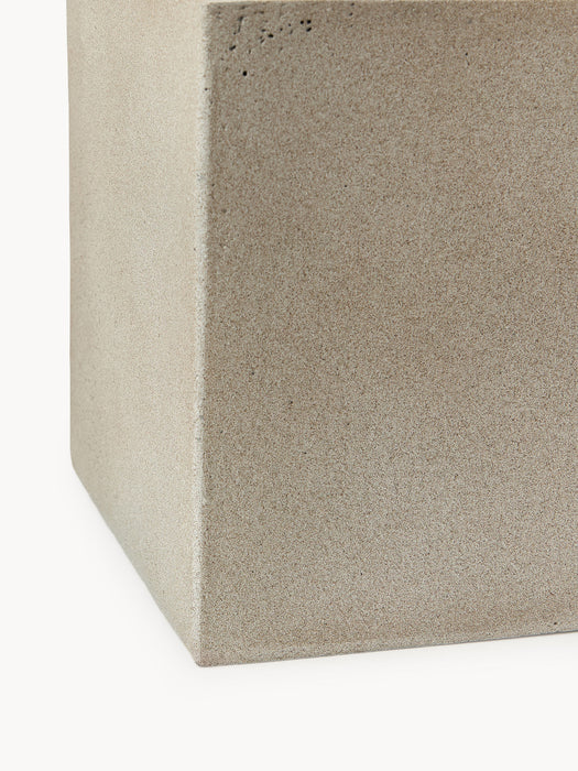 Tuscany Outdoor Concrete Cover Pot, H 19 cm