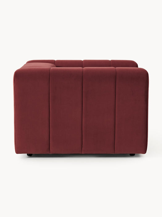 Velvet Lounge Chair Lena