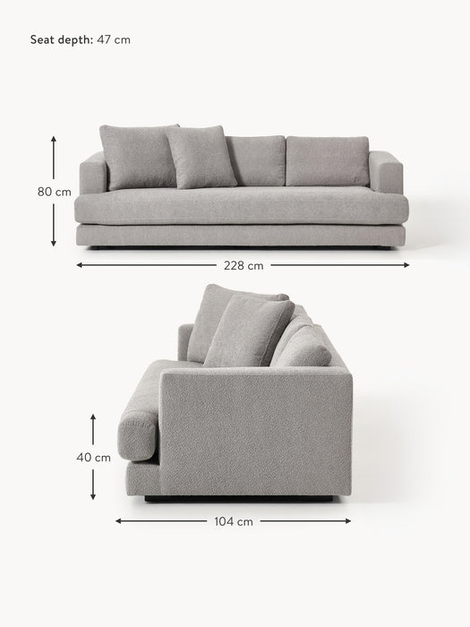 Boucl Sofa Tribeca 3-seater