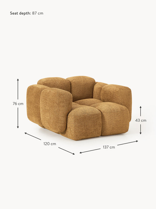 Teddy Boucl Lounge Chair Tayla