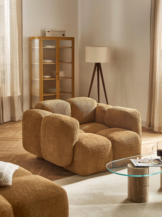 Tayla Teddy BouclÃ© Lounge Chair