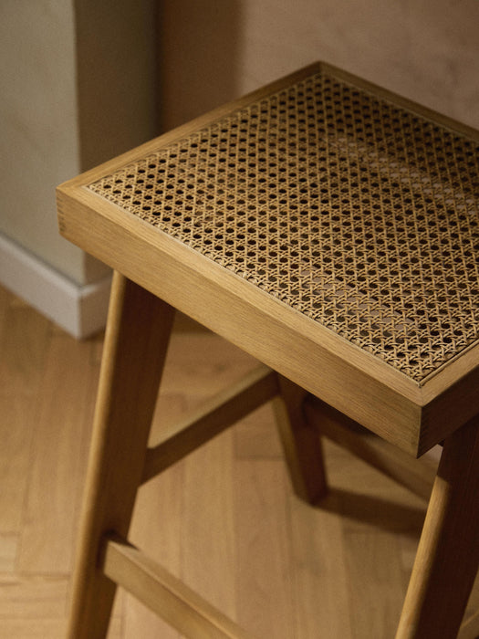 Counter Stool Sissi with Viennese Wickerwork