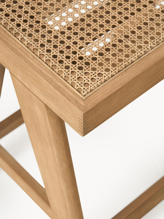 Counter Stool Sissi with Viennese Wickerwork