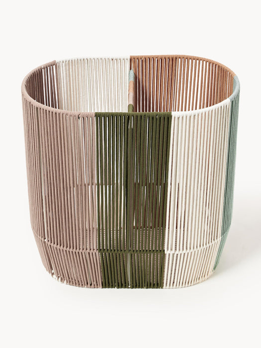 Gabe Handwoven Double Laundry Basket in Rope
