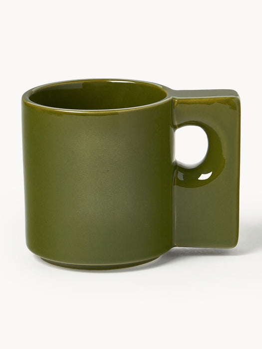 Porcelain Mugs Keira Set of 2