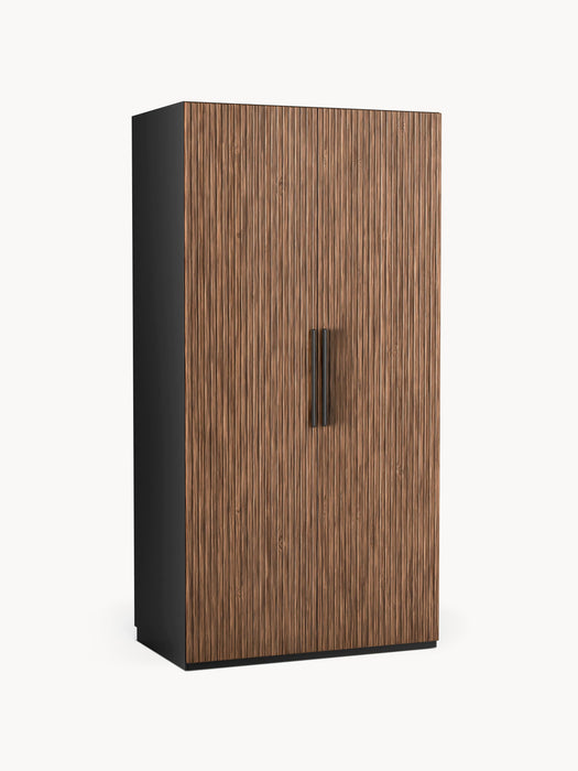 Modular Hinged Door Wardrobe Simone 100 cm Wide in various sizes