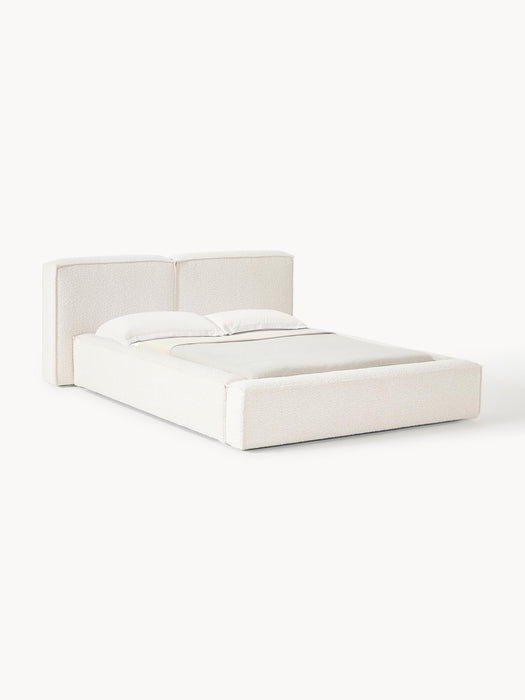 Upholstered Boucl Bed Lennon
