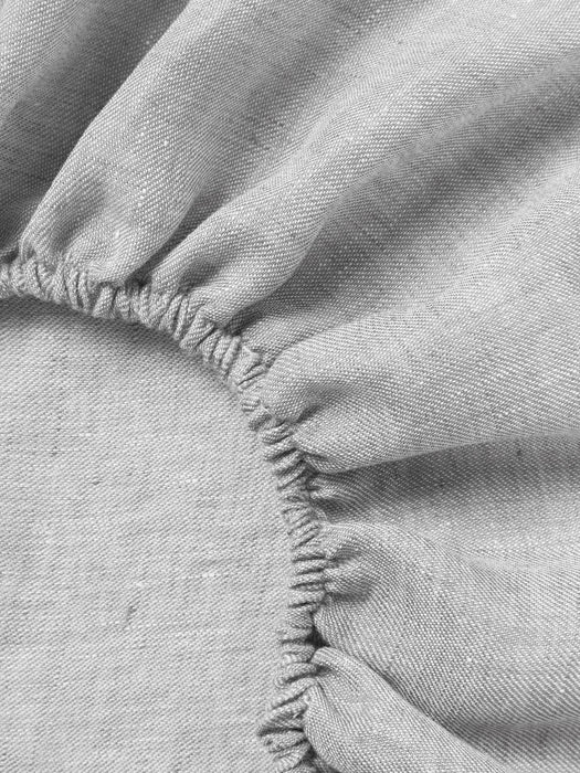 Linna Boxspring Fitted Sheet, Linen