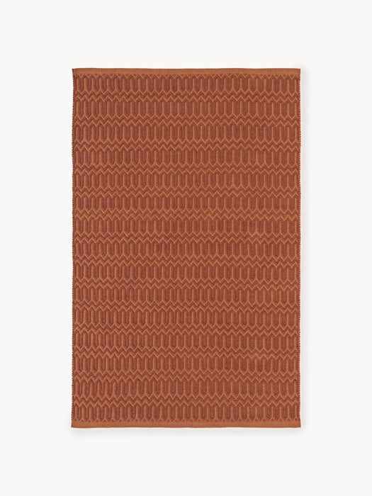 Rune Hand-Woven Indoor & Outdoor Rug with Geometric Pattern