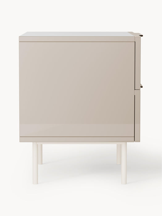 High-Gloss Bedside Table Lennie