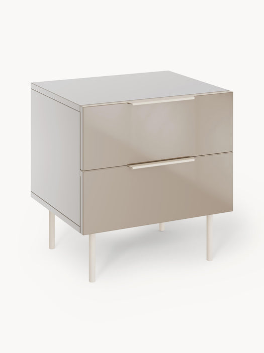 High-Gloss Bedside Table Lennie