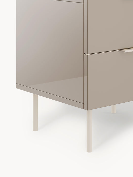 High-Gloss Bedside Table Lennie