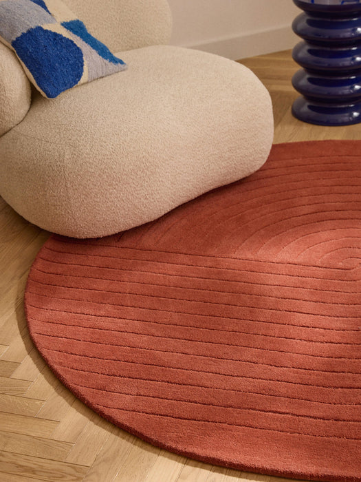 Mason Round Hand-Tufted Wool Rug