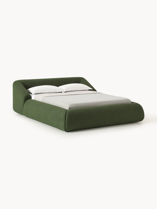 Upholstered Boucl Bed Sofia