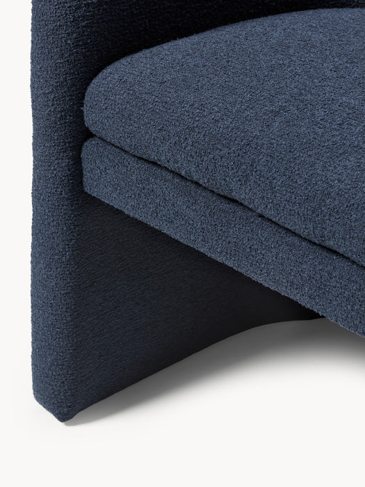 Boucl Dining Chair Mairo with Armrests