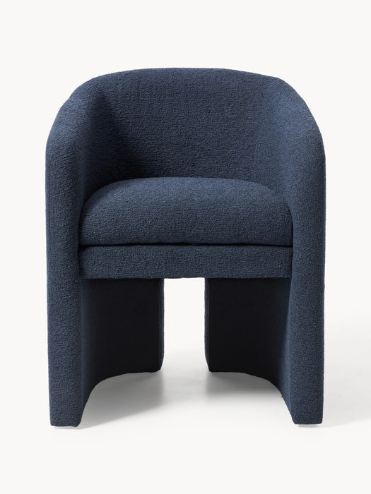 Boucl Dining Chair Mairo with Armrests